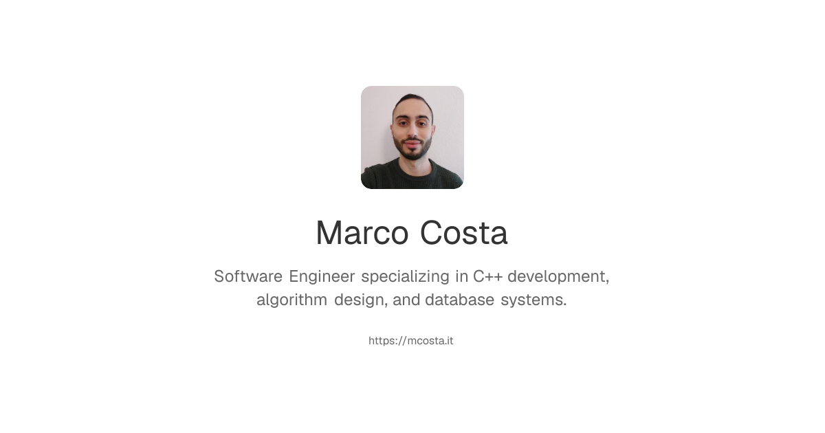 Marco Costa